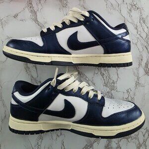 nike dunk low prem wmns FN7197-100 sz 8.5 midnight navy